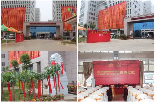 武漢新特光電工業(yè)園開園即將舉行慶典儀式