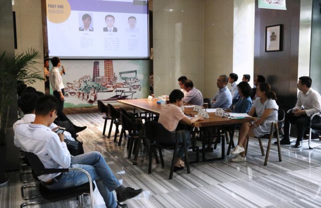 陳義紅博士參加留創(chuàng)園項目路演活動