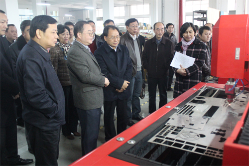 湖北省政協(xié)陳天會(huì)副主席一行蒞臨我司考察指導(dǎo)