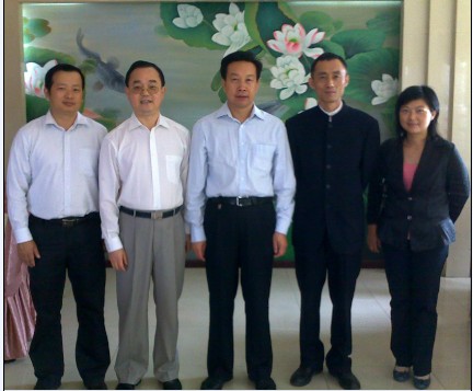 湖北省委統(tǒng)戰(zhàn)部副巡視員劉愛黨一行考察新特光電