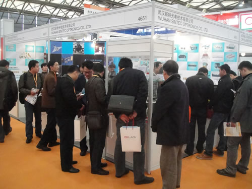 新特光電亮相2011慕尼黑上海激光、光電展