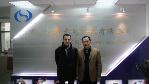 法國(guó)Grot博士來(lái)我司做技術(shù)支持指導(dǎo)